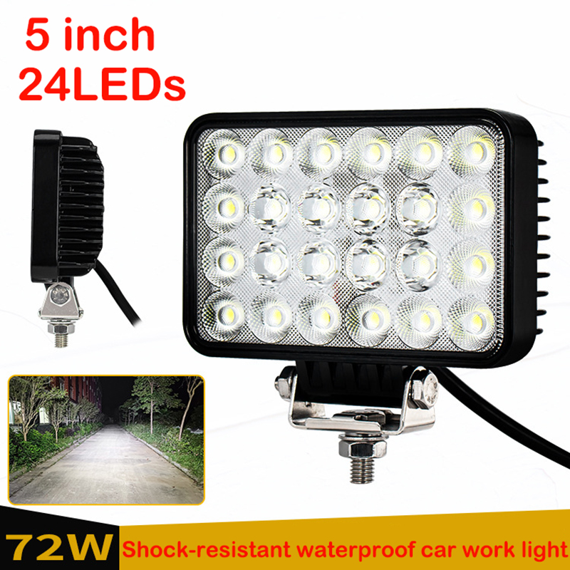 Vehicle Heavy Equipment - 1 szt. 72W Samochodowa Lampa LED