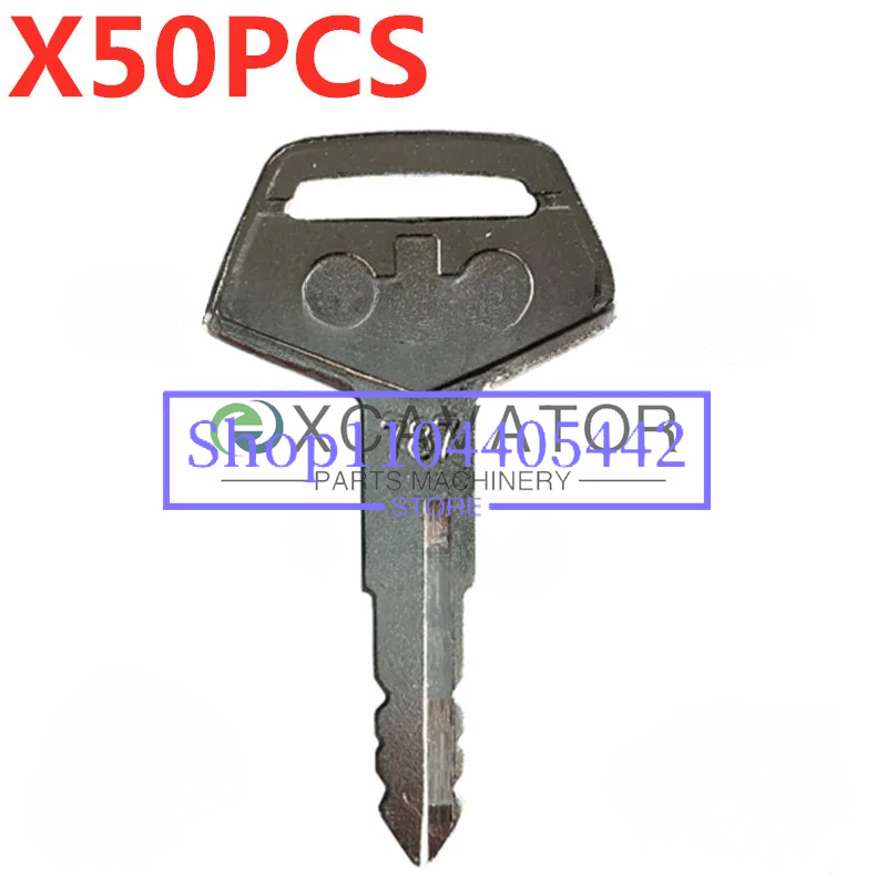 Heavy Equipment Keys Master Set - 50x Kluczy do Maszyn Budowlanych Zestaw