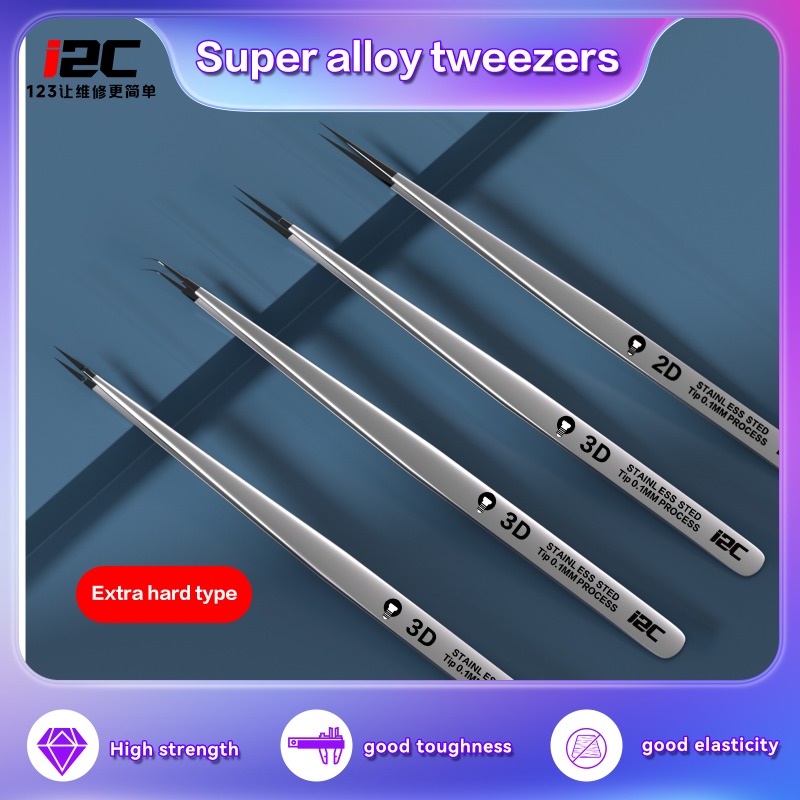 Magnetic Drill Press - I2C NS(01-04) Super Alloy Pęsety Narzędzie