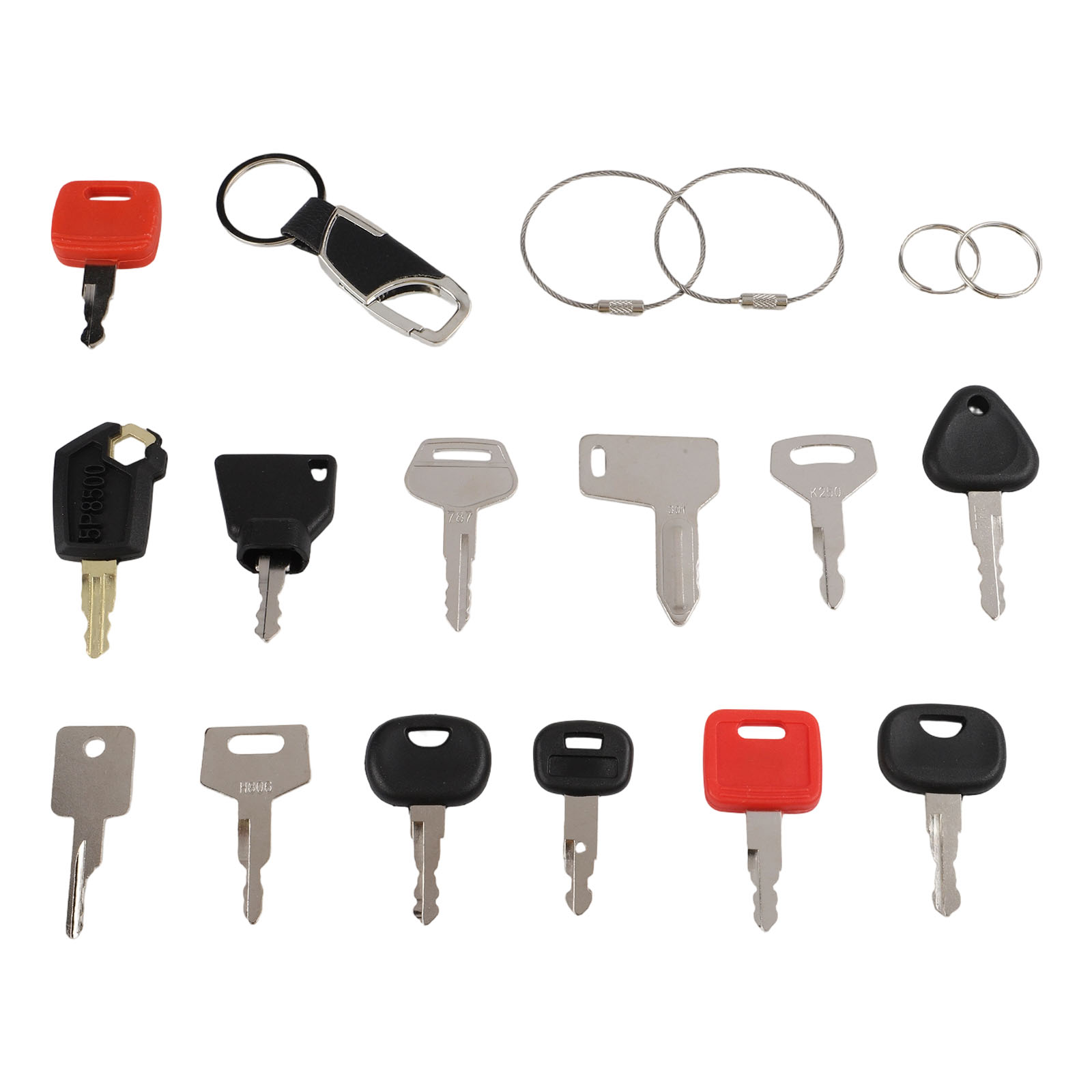 Heavy Equipment Keys Master Set - 13-częściowy zestaw kluczy zapłonowych do maszyn