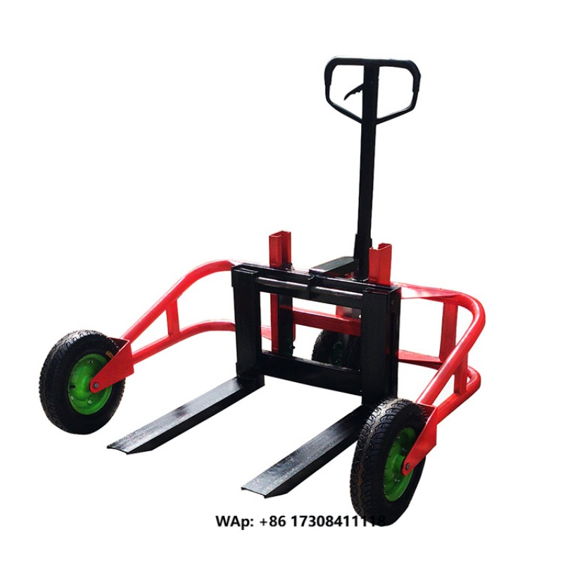 Hand Pallet Truck - 0158 Ręczny wózek paletowy terenowy do