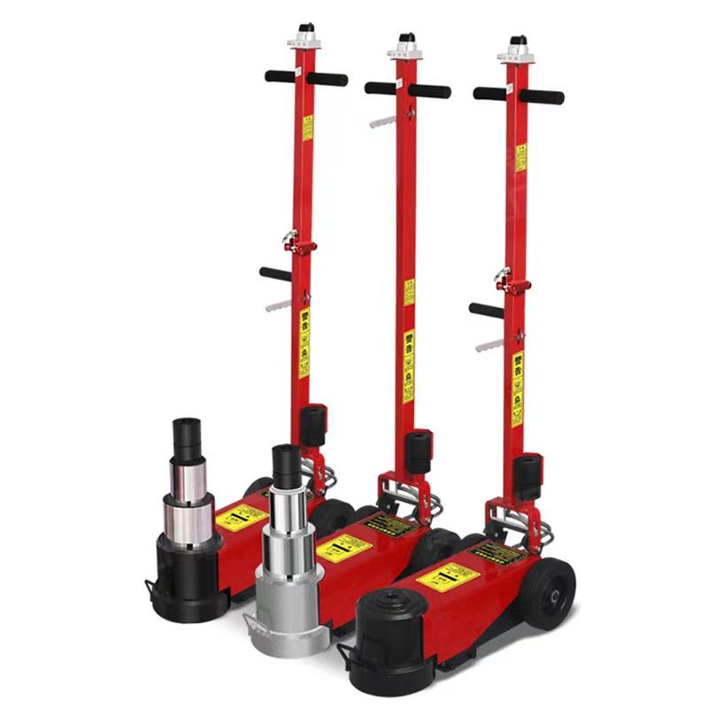 Hydraulic Floor Jack - Podnośnik pneumatyczny autobusowy 80 ton, separator