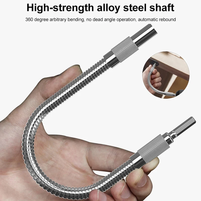 Magnetic Drill Press - Elastyczny przedłużacz wiertarski wałek giętki metalowy