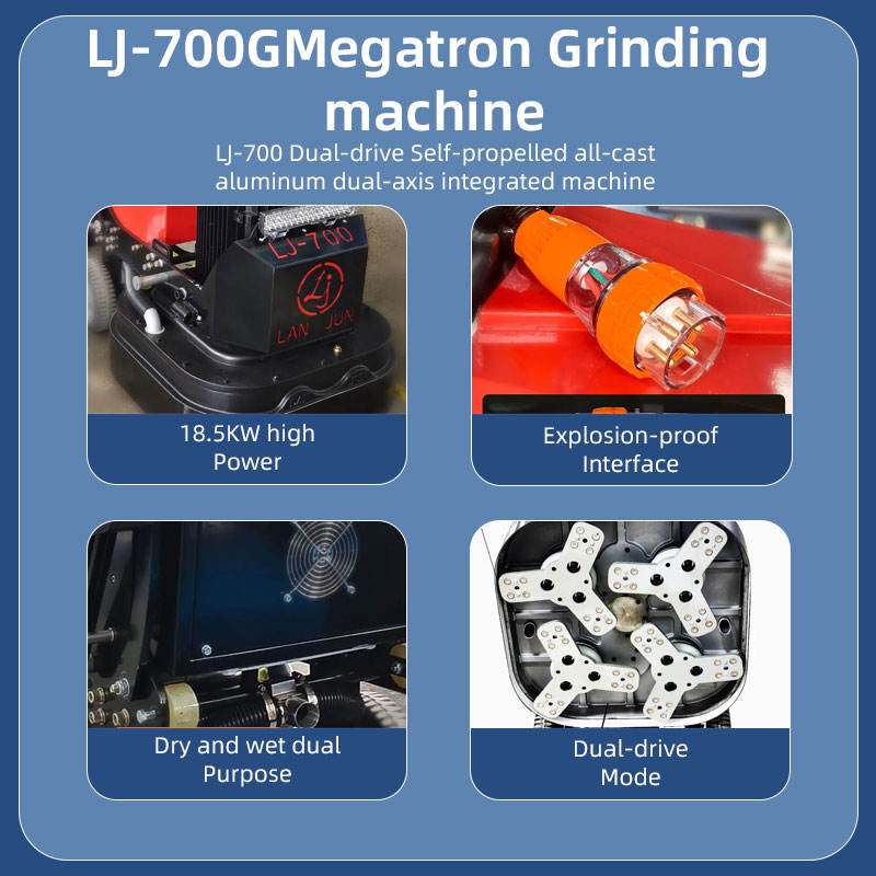 Szlifierka do betonu, maszyna  – Floor Grinding Machine recenzja i cena