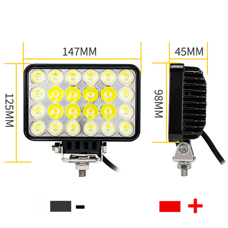 1 szt. 72W Samochodowa Lampa L – Vehicle Heavy Equipment recenzja i cena