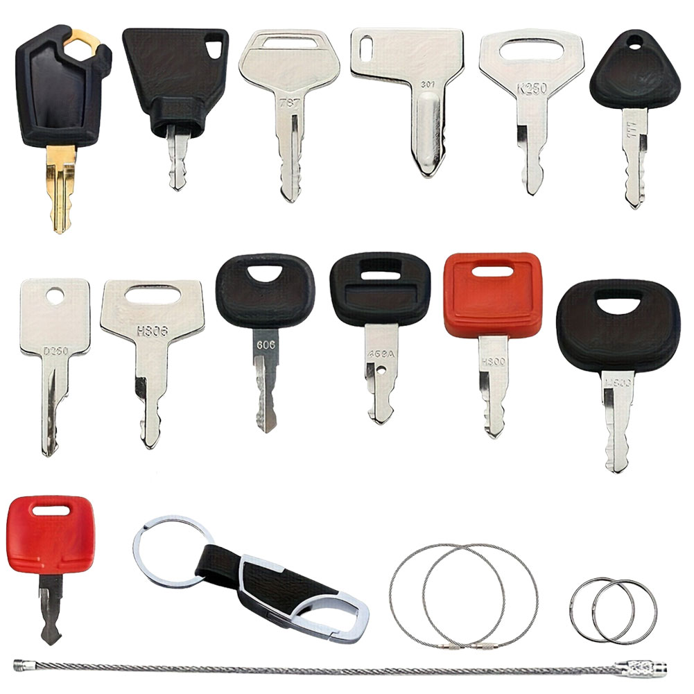 13 szt. Zestawów kluczy zapłon – Heavy Equipment Keys Master Set recenzja i cena