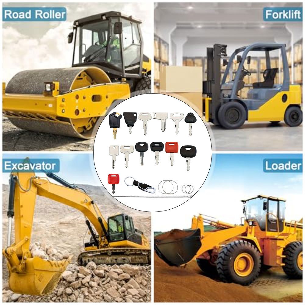 13 szt. Zestawów kluczy zapłon – Heavy Equipment Keys Master Set recenzja i cena