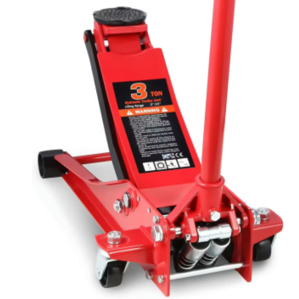 Czerwono-niebieski hydrauliczn – Hydraulic Floor Jack recenzja i cena
