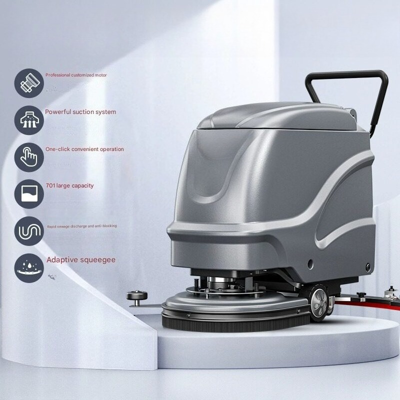 Przemysłowa szczotkarko-suszar – Industrial Floor Scrubber recenzja i cena