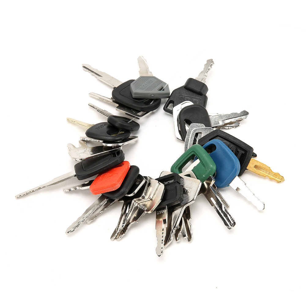 28 kluczy do koparek, zestaw g – Heavy Equipment Keys Master Set recenzja i cena