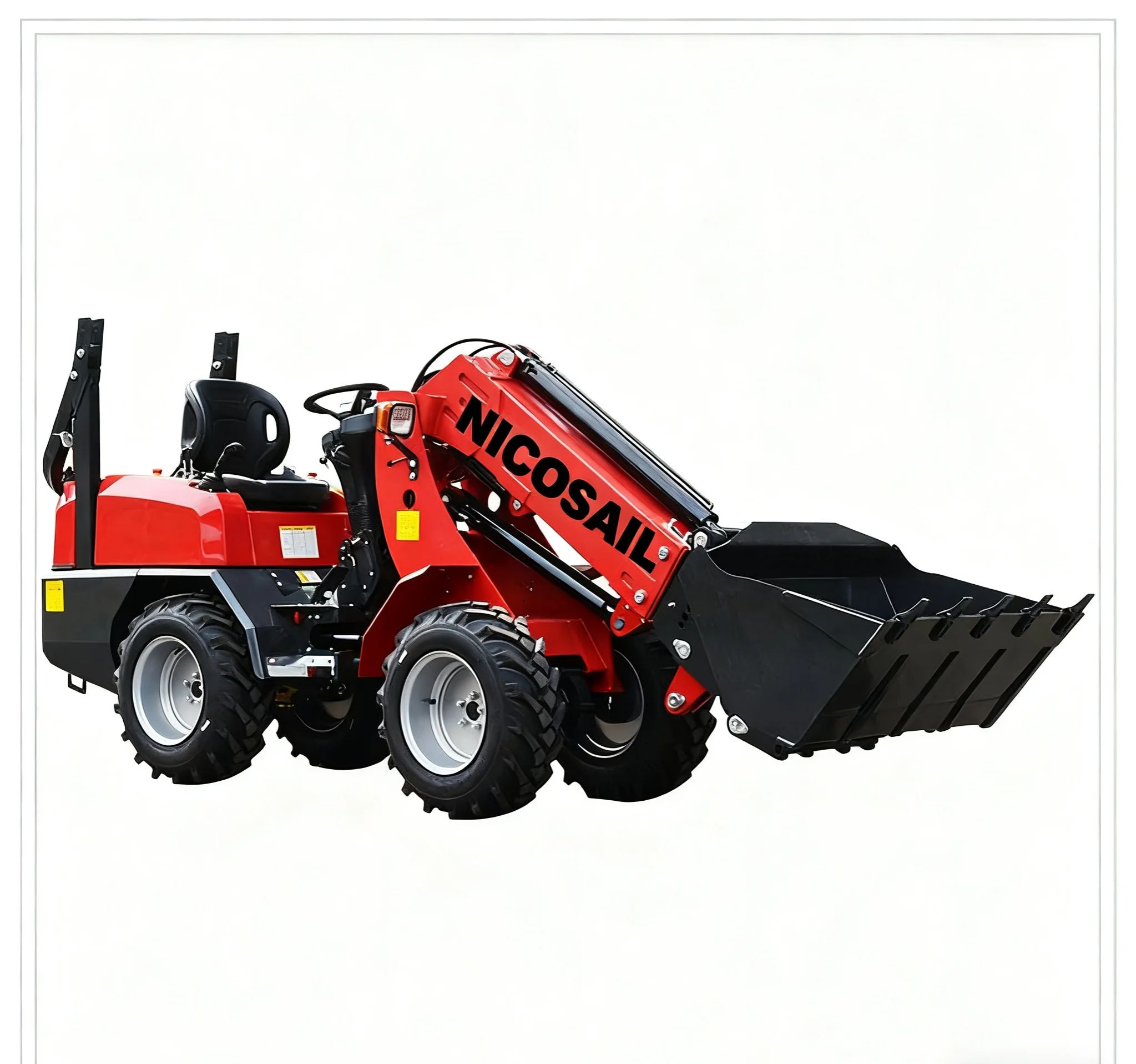 Chiński mały ładowacz czołowy  – Skid Steer Loader recenzja i cena