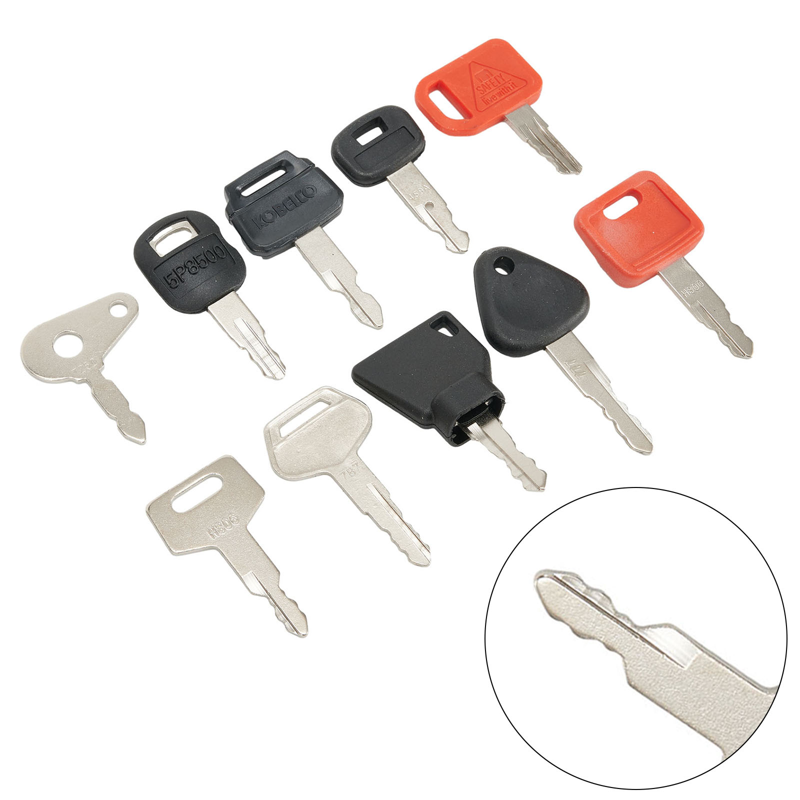 10-KIELOWY ZESTAW Klucz główny – Heavy Equipment Keys Master Set recenzja i cena