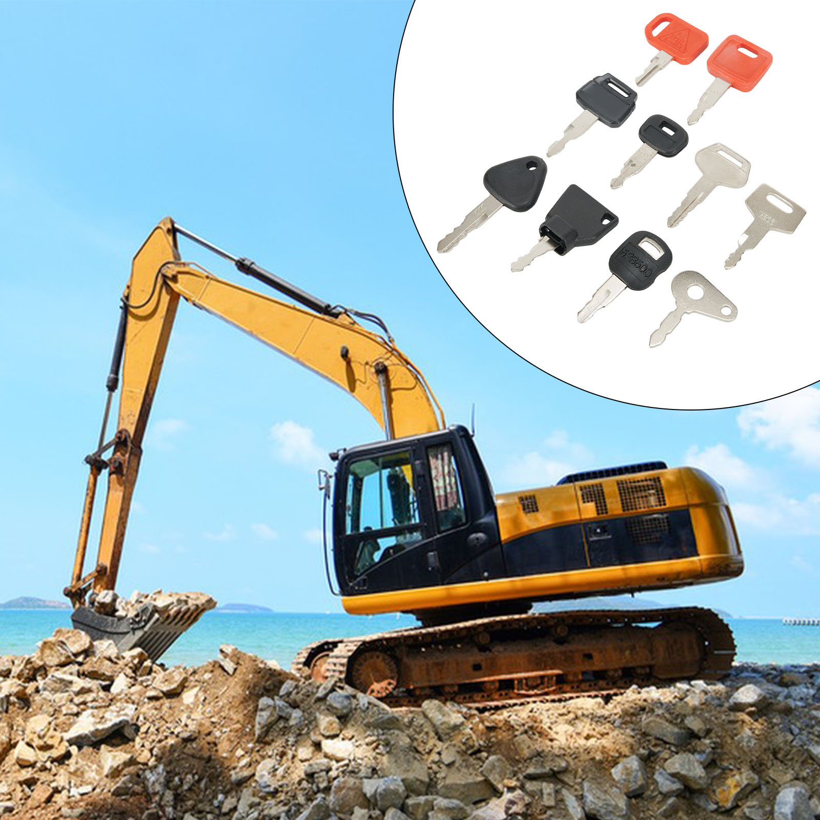 10-KIELOWY ZESTAW Klucz główny – Heavy Equipment Keys Master Set recenzja i cena